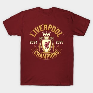 LIVERPOOL CHAMPIONS 2024 2025 T-Shirt